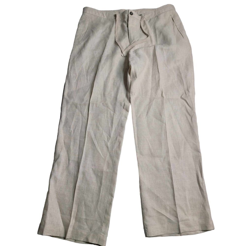 3199 Tasso Elba Island 100%‎ Linen Men's Pants 38x32